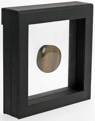 3D Floating Frame - 70x70mm - Black