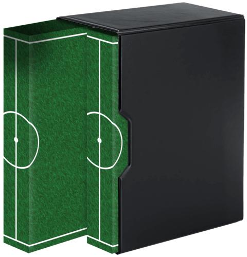 Football Double Binder Album Set with Black Vinyl Slipcase