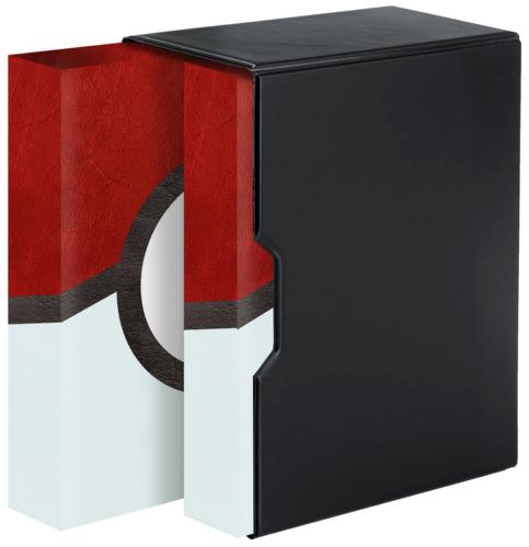 Trading Card Double Binder Album Set with Black Vinyl Slipcase