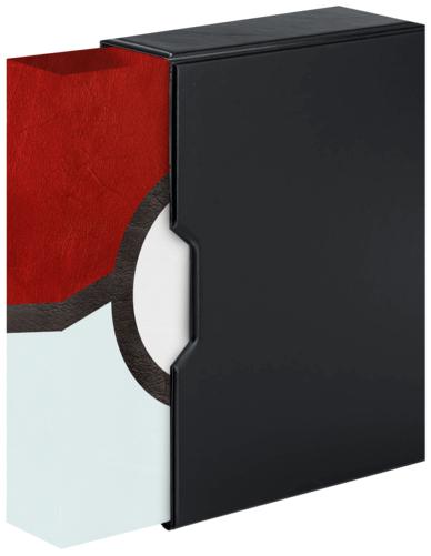 Trading Card Single Designer Binder Album Set with Black Vinyl Slipcase